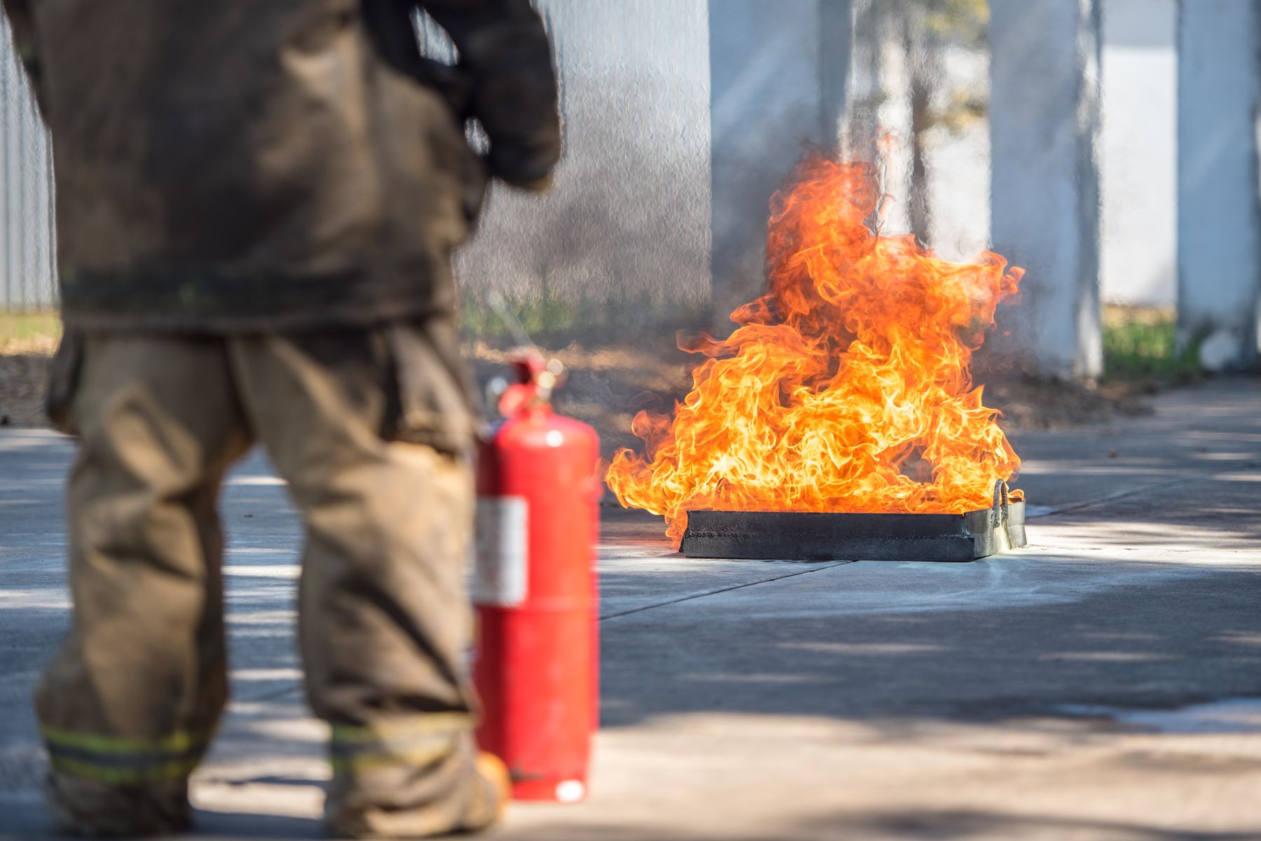 Fire training